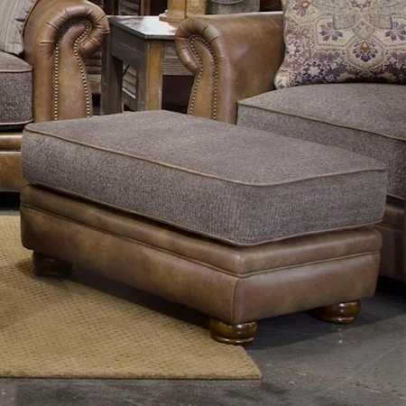 Ottoman with Traditional Style